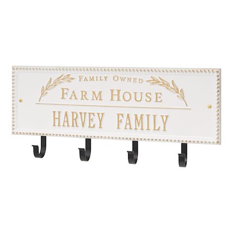 Farmhouse Hook Plaque
